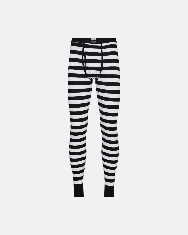 100 % ekologisk bomull, Long johns, Randig