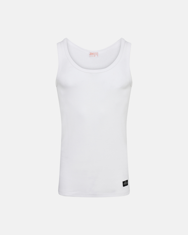 100 % ekologisk bomull, Tanktop "original", Vit