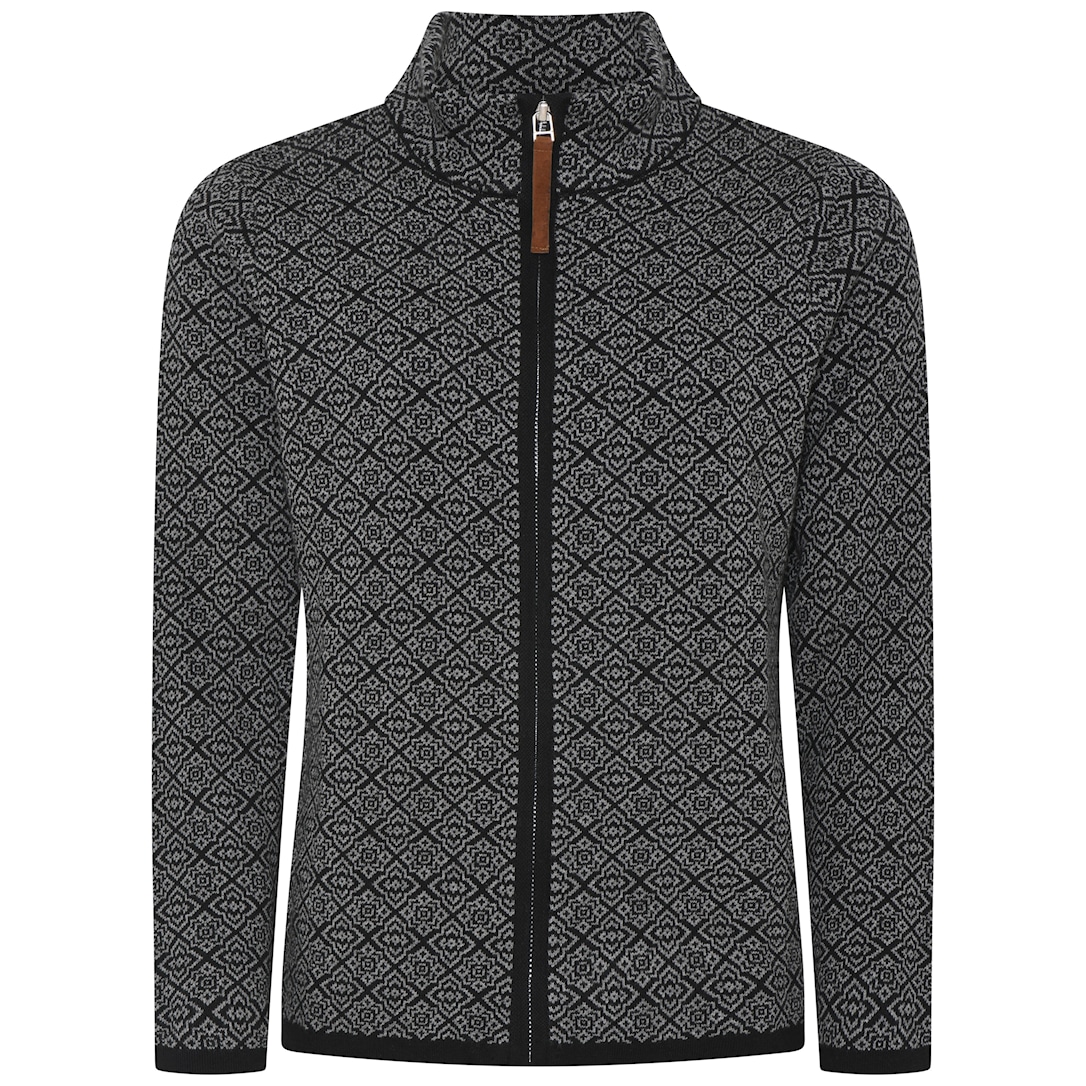 Skovhuus Kvinna Stickad Kofta Black S